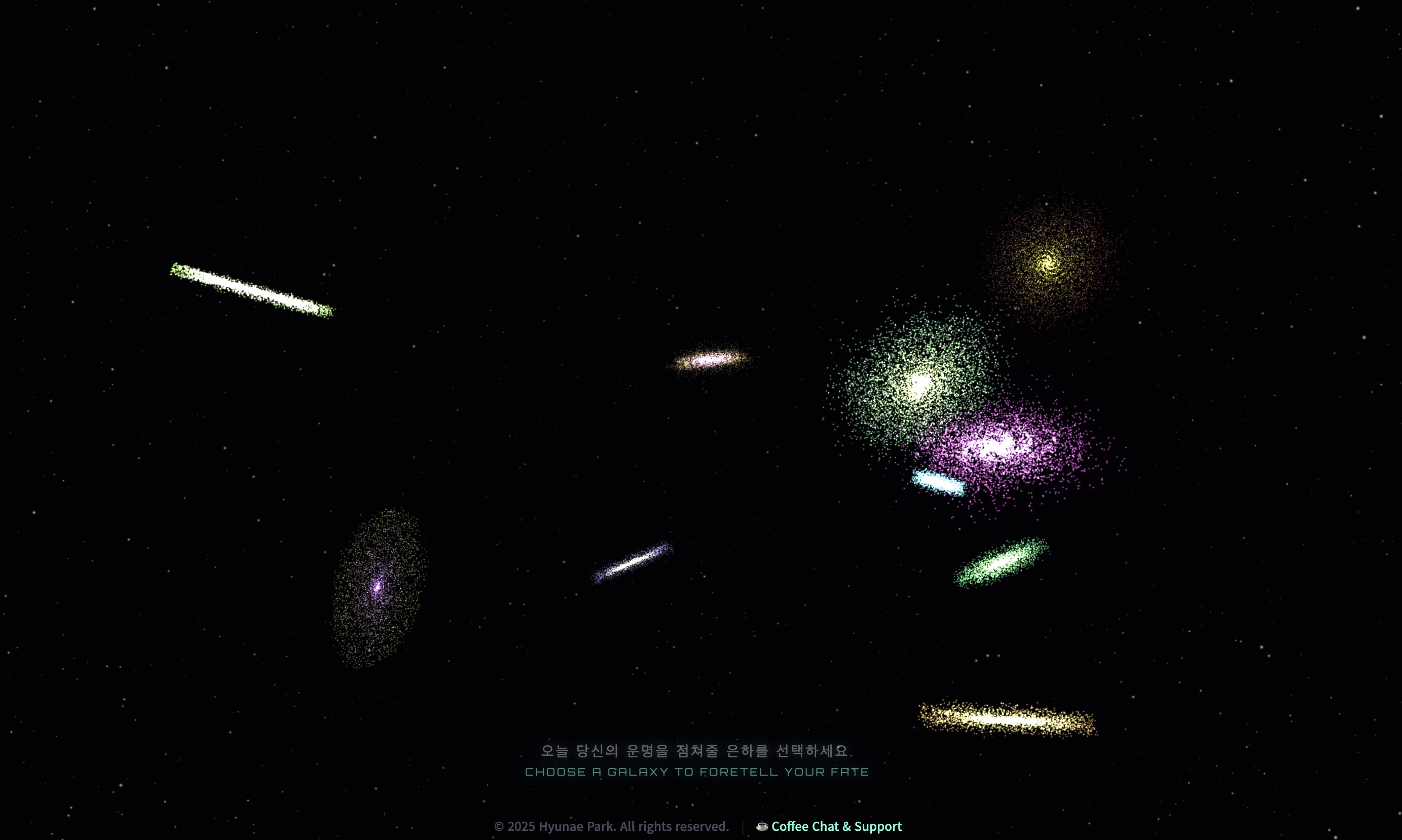 Galaxy Oracle Screenshot